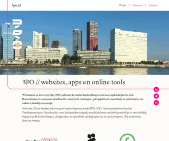 3PO.nl(3PO // websites) Screenshot