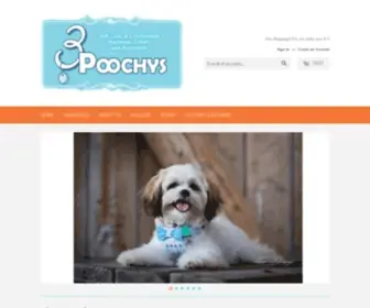 3Poochys.com(Custom made small dog harness) Screenshot