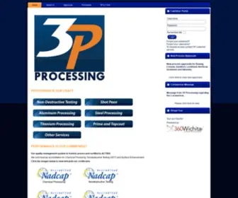 3PProcessing.com(3P Processing) Screenshot