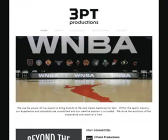 3PTproductions.com(3 Point Productions) Screenshot