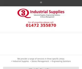 3Qind.co.uk(3Q Industrial supplies) Screenshot