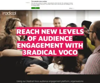 3Radical.com(Audience Engagement through Gamification) Screenshot
