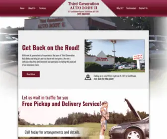 3Rdgenab.com(Third Generation Auto Body II of Smithtown) Screenshot