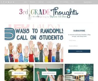 3RDgradethoughts.com(3rd Grade Thoughts) Screenshot