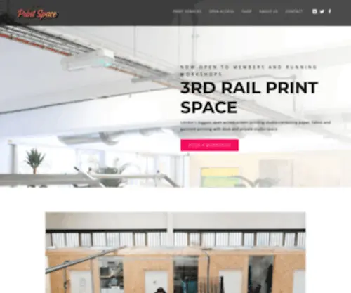 3Rdrailprintspace.co.uk(3rd Rail Print Space) Screenshot