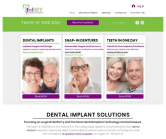 3Rdsetimplants.com(Dental Implant Solutions) Screenshot