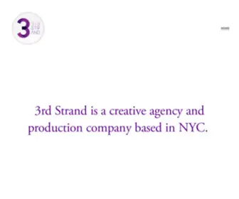 3RDStrandllc.com(3rd Strand Creatives) Screenshot