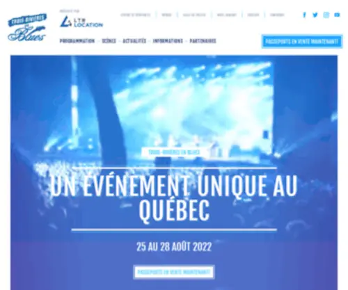 3Renblues.com(Page d'accueil) Screenshot