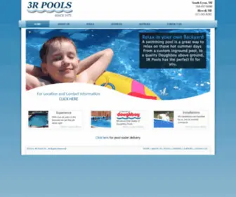 3Rpools.com(3R Pools) Screenshot