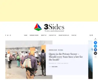 3Sidesofacoin.com(3 Sides of a Coin) Screenshot