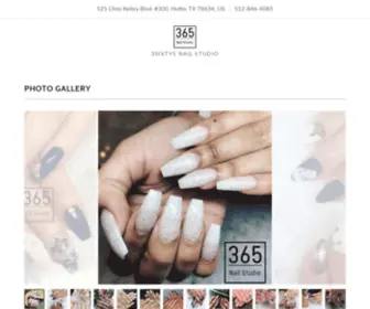 3Sixty5Nailstudio.com(Nail Salon in hutto) Screenshot