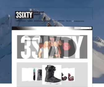 3Sixtyshop.ch(Snow, Skate & Fashion) Screenshot