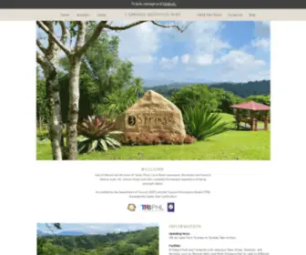 3Springsmountainpark.com(Nature Park) Screenshot