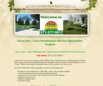 3Stickslawncare.com(Lawn Care & Maintenance Haymarket VA) Screenshot