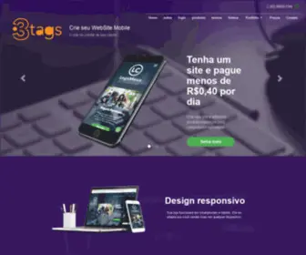 3Tags.com.br(Tenha um WebSite com a 3tags) Screenshot