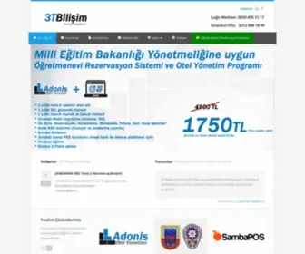 3Tbilisim.com(3T Bilişim Teknolojileri) Screenshot