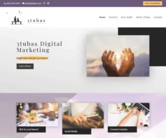 3Tubas.com(Reaching your business goals) Screenshot