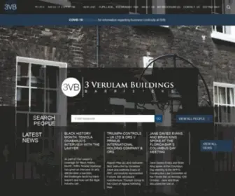 3VB.com(Leading barristers' chambers) Screenshot