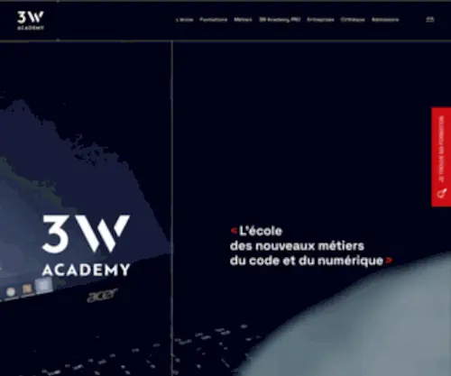 3WA.fr(3W Academy) Screenshot
