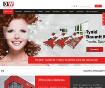 3WDB.pl(3W Dystrybucja Budowlana) Screenshot