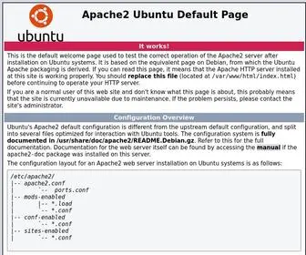 3Web.net(Apache2 Ubuntu Default Page) Screenshot