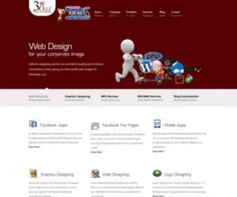 3Wogle.com(Web design) Screenshot