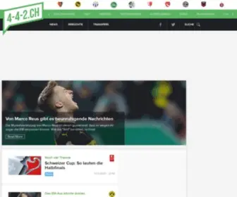 4-4-2.com(Alles über den Fussball) Screenshot