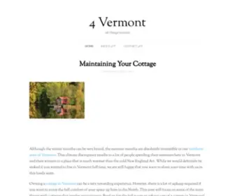4-Vermont.com(4 Vermont) Screenshot