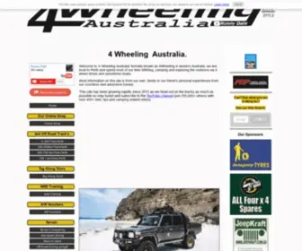 4-Wheeling-IN-Western-Australia.com(4 wheeling in Western Australia) Screenshot