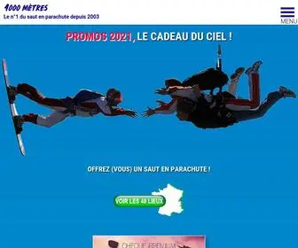 4000M.com(SAUT EN PARACHUTE) Screenshot