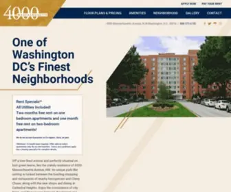4000Massaveapts.net(Spacious NW DC Apartments) Screenshot