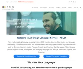400Languages.com(Document Translation Services) Screenshot