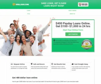 400Loan.com(400 Loan) Screenshot