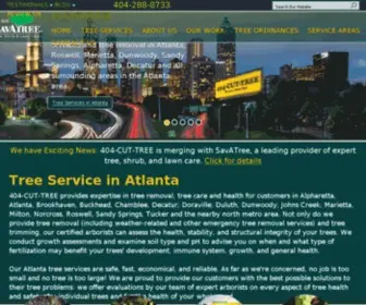 404Cuttree.com(Tree Services Atlanta) Screenshot