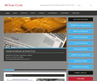 40Yearcycle.com(Year Cycle) Screenshot