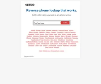 411FCC.com(Find people by phone number) Screenshot