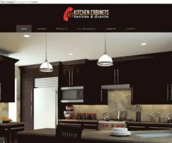 411Kitchencabinets.com(411 Kitchencabinets) Screenshot