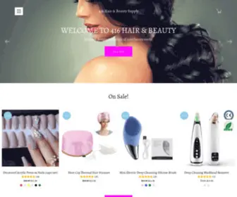 416Hairbeauty.ca(416 Hairbeauty) Screenshot