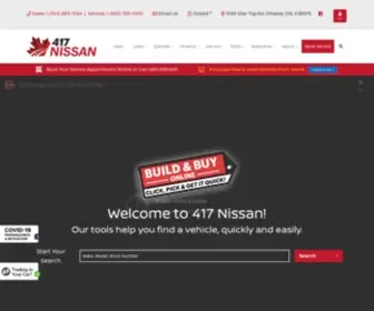 417Nissan.com(Nissan) Screenshot