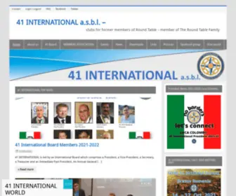 41International.net(41 INTERNATIONAL a.s.b.l) Screenshot