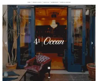 41Ocean.com(41 Ocean) Screenshot