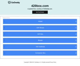 420Box.com(420 Box) Screenshot