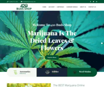 420Budsshop.com(Medical Marijuana) Screenshot