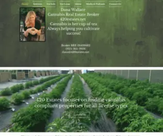 420Estates.net(Cannabis) Screenshot