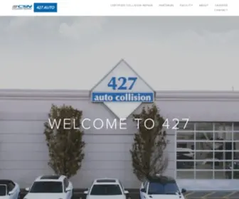 427Autocollision.com(CSNAuto Collision) Screenshot