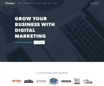 42Connect.com(Website Design) Screenshot