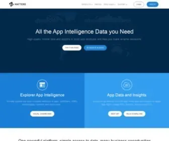 42Matters.com(Mobile and CTV App Intelligence) Screenshot