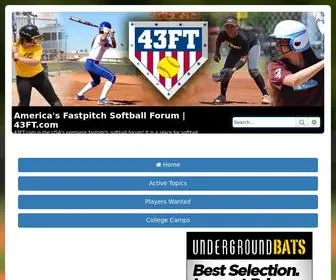 43FT.com(Softball Forum) Screenshot