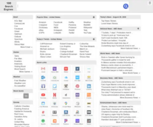 43Searchengines.com(43 Search Engines) Screenshot