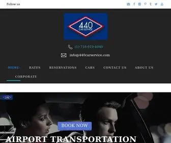 440Carservice.com(440 Car Service) Screenshot